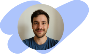 Selfie eines jungen Mannes